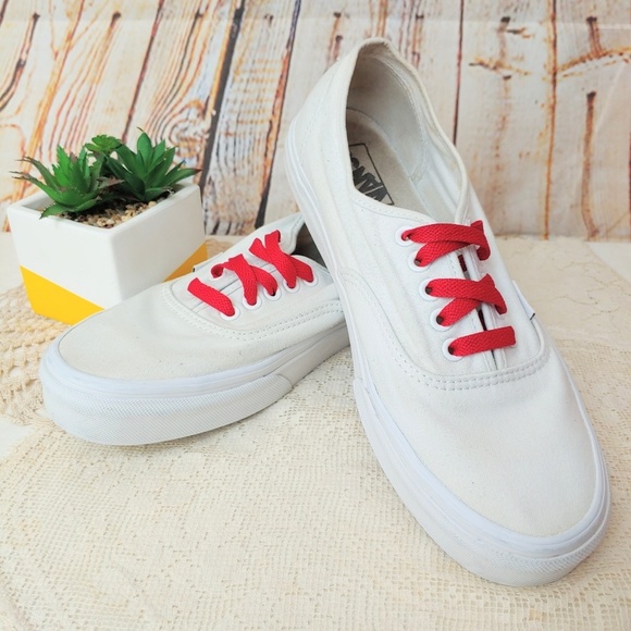 white vans laces